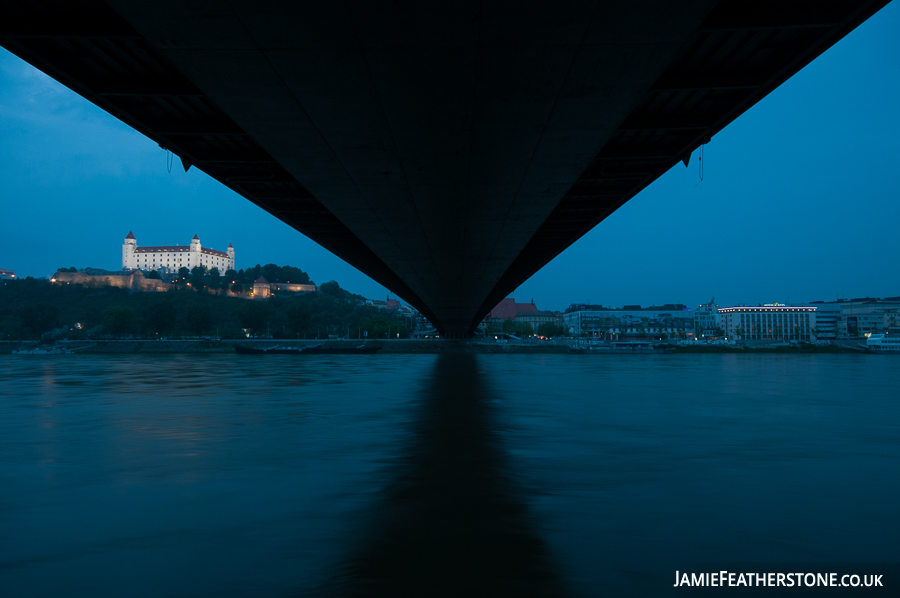 River Danube. Bratislava, Slovakia