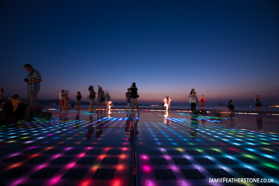 Greetings to the Sun. Zadar, Croatia