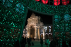 Christmas Tree. Commercial Square, Lisbon