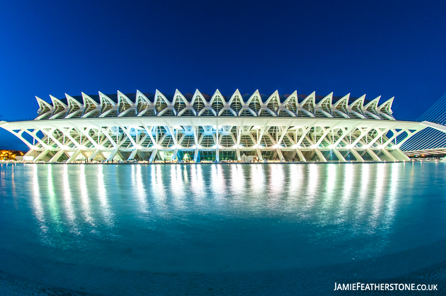 Science Museum. City of Arts and Sciences. Valencia