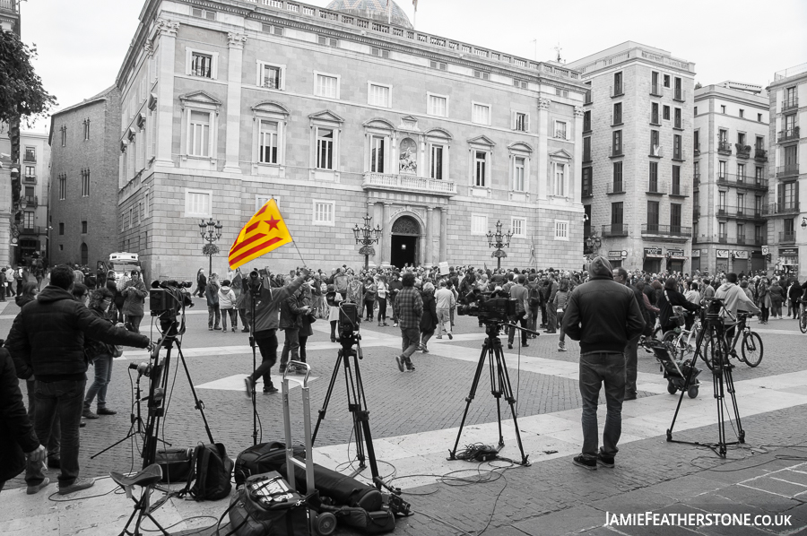 9N. 2014 referendum on Catalan independence, Barcelona