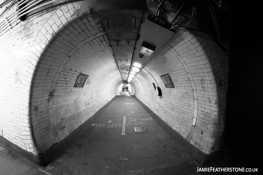 Greenwich Foot Tunnel. Greenwich, London