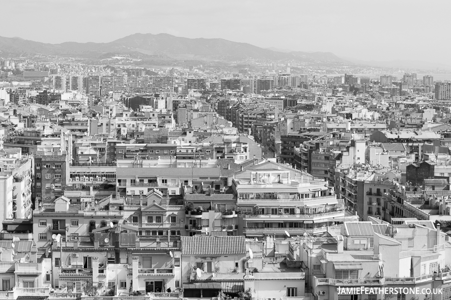 Sagrada Familia views. Barcelona