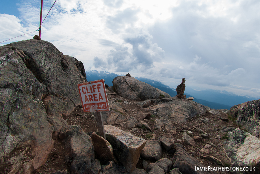 Cliff Area. Whistler Mountain