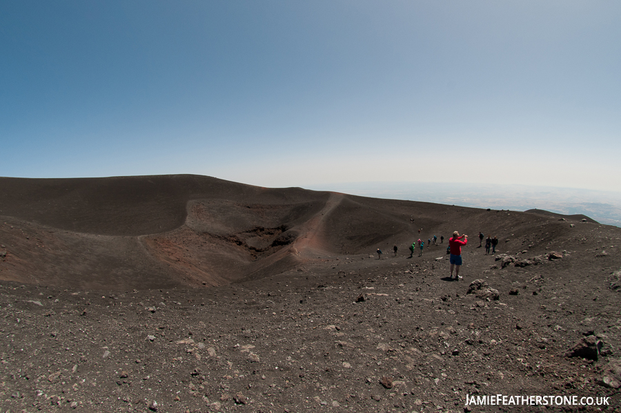 South crater. Mount Etna, Sicily