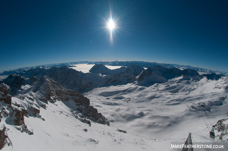 Top of Germany. Zugspitze, Bavaria