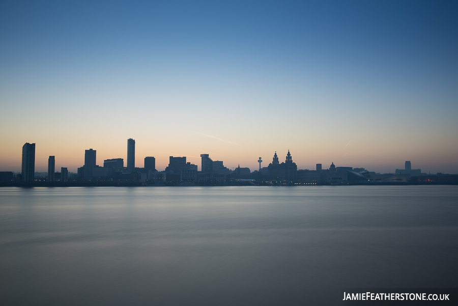 Dawn over the Mersey