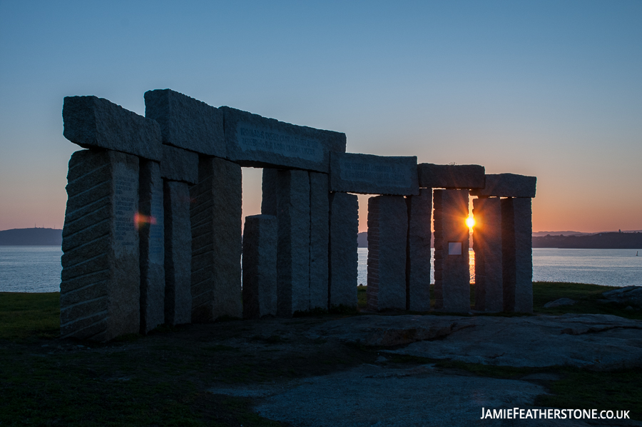 Galician sunrise. La Coruna, Spain