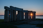 Galician sunrise. La Coruna