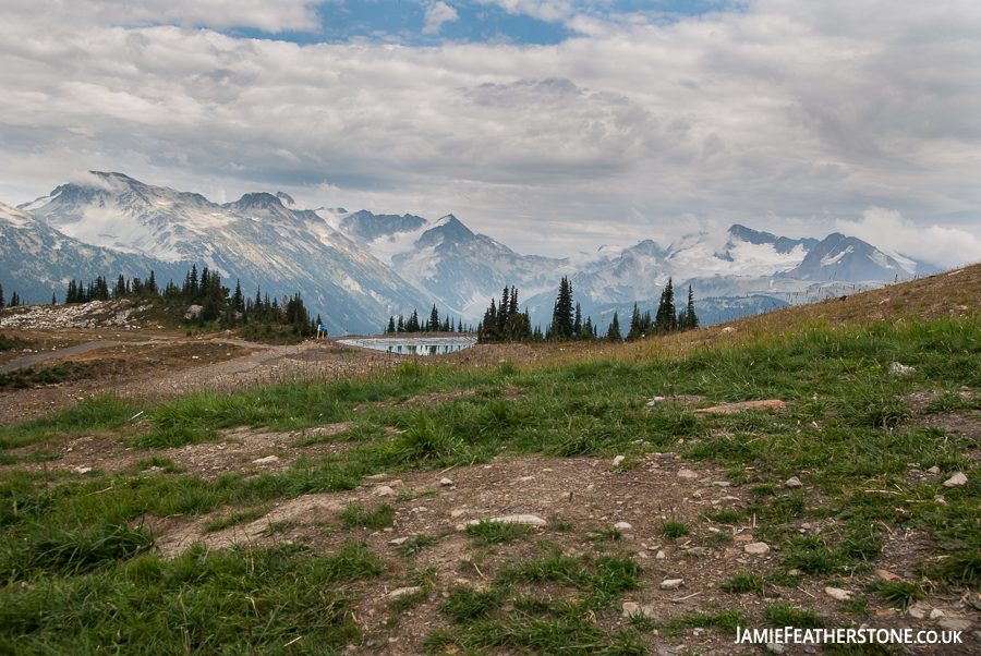 Mountain views. Whistler Mountain, British Columbia