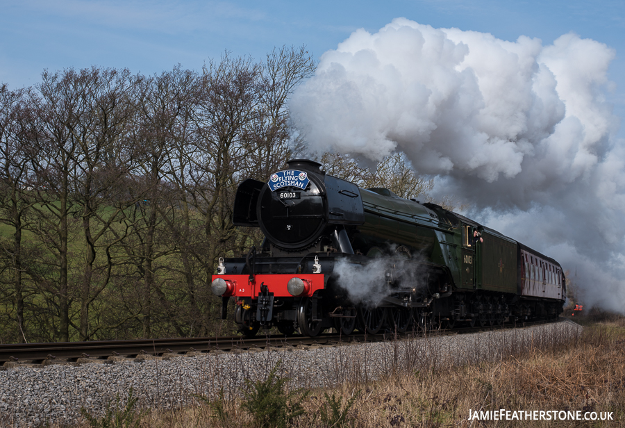 The Flying Scotsman. North Yorkshire Moors Railway