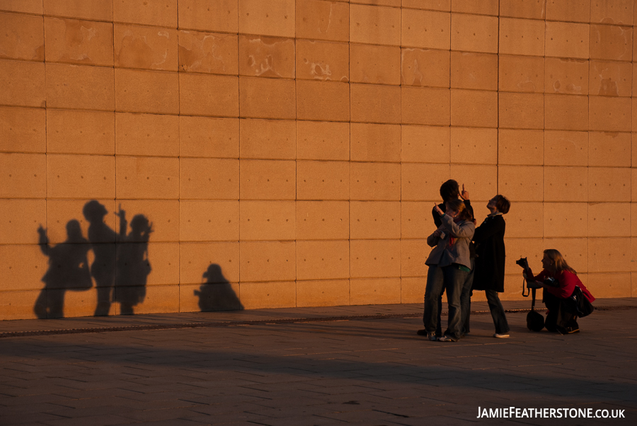Shadows. Montjuïc. Barcelona