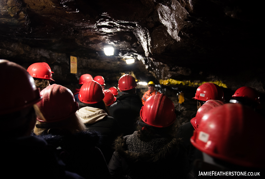 Cave tour. White Scar Caves, Yorkshire Dales