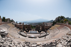 Greek Theatre. Taormina, Sicily