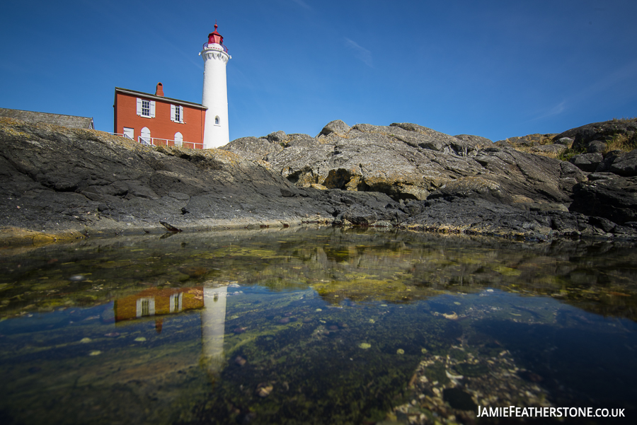 Fisgard Lighthouse. Esquimalt Harbour